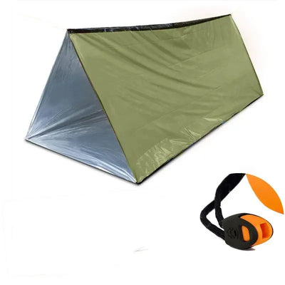 2 Person Emergency Tent Casa De Waterproof Camping Travel Pergola Family Campaign House Tourist Tents Cool Gear Equipment Coat by Smarsty