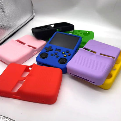 Color Silicone Case for R36S Game Console with Anti-Scratch Protection - Smarsty