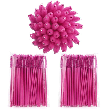 100pcs Disposable Eyelash Brushes for Flawless Application - Smarsty