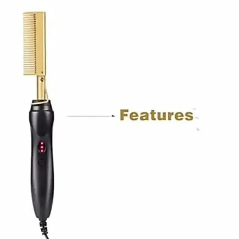 Multi-Functional Electric Hair Straightener and Curler - Smarsty