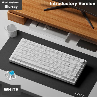 AK820 Mechanical Keyboard With Rotary Volume Control - Smarsty