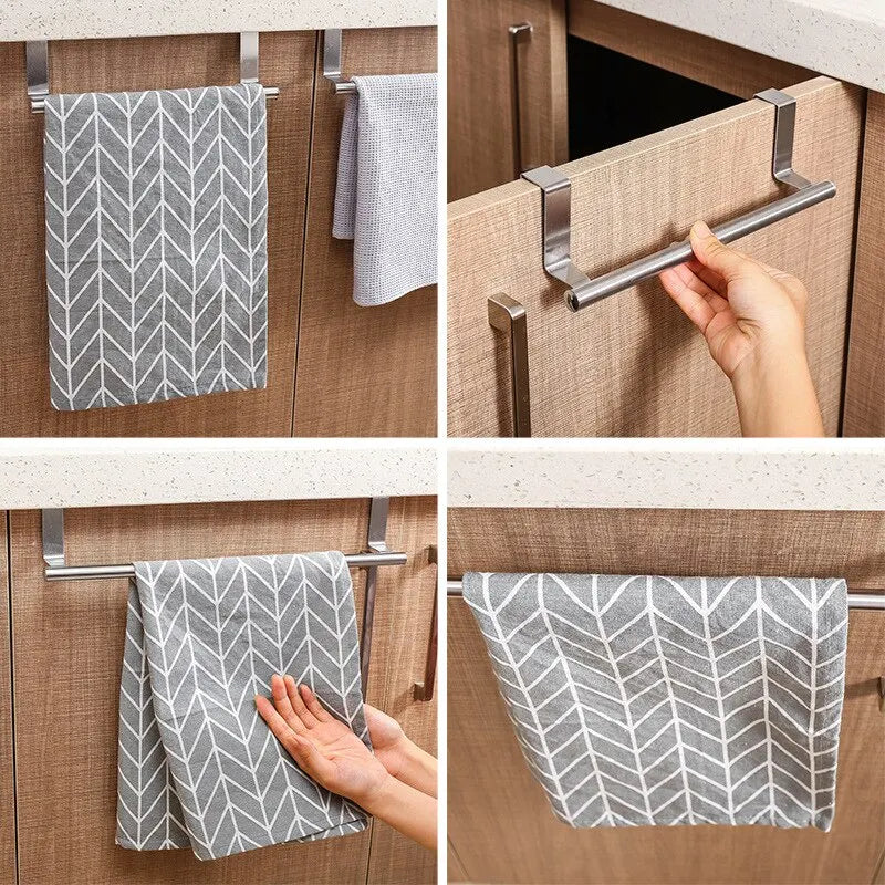Stainless Steel Towel Bar For Bathroom And Kitchen - Smarsty