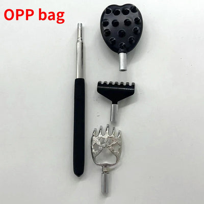 Telescopic Back Scratcher Massager Kit for Itch Relief - Smarsty