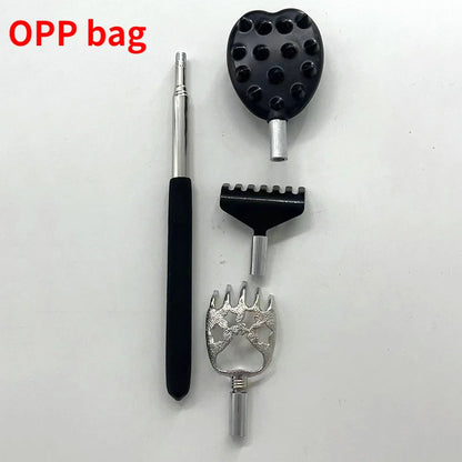 Telescopic Back Scratcher Massager Kit for Itch Relief - Smarsty