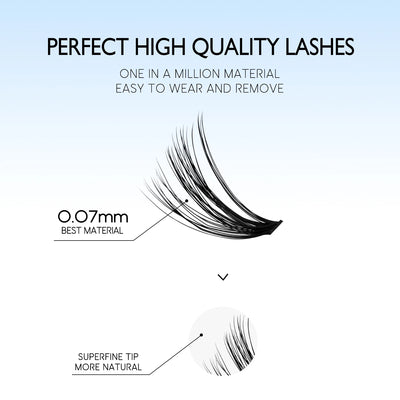 DIY Lash Extension Kit with Individual Lashes for Home Use - Smarsty