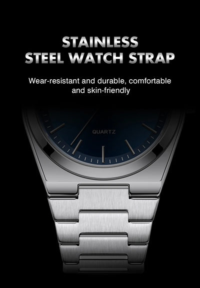 Luxury Waterproof Quartz Men's Watch with Luminous Features - Smarsty