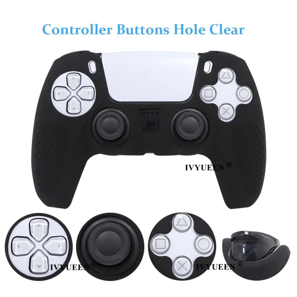 Ivyueen Anti Slip Silicone Skin for PS5 Controller - Smarsty