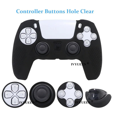Ivyueen Anti Slip Silicone Skin for PS5 Controller - Smarsty