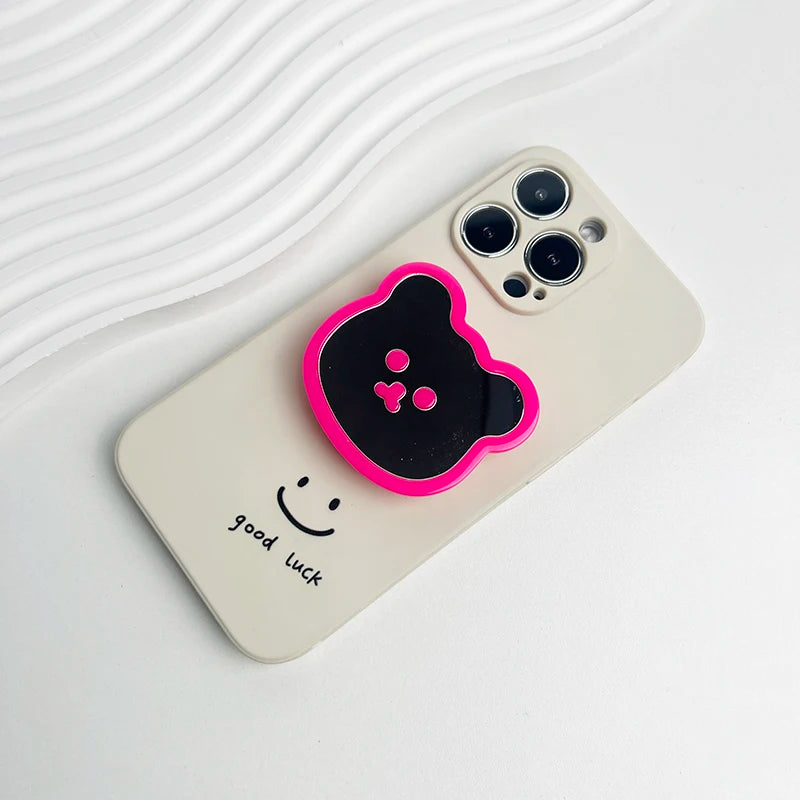 Bear Mirror Magnetic MagSafe Phone Grip With Expanding Stand - Smarsty