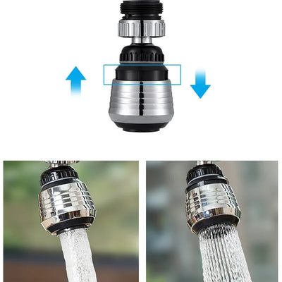 Kitchen Gadgets 2 Modes 360 Rotatable Bubbler High Pressure Faucet Extender Water Saving Bathroom Kitchen Accessories Supplies by Smarsty