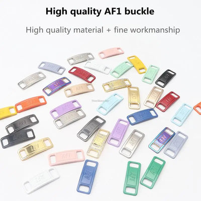 Original AF1 Shoelaces Combination White Flats laces and Shoe Decoration Suit Sneaker Shoelace Air Force one Shoes Accessories - Smarsty