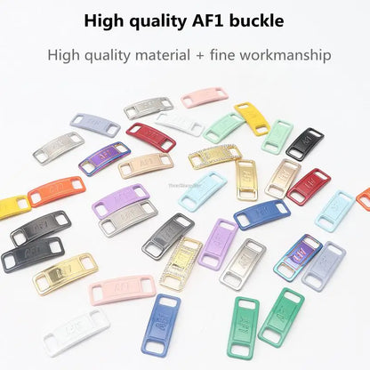 Original AF1 Shoelaces Combination White Flats laces and Shoe Decoration Suit Sneaker Shoelace Air Force one Shoes Accessories - Smarsty
