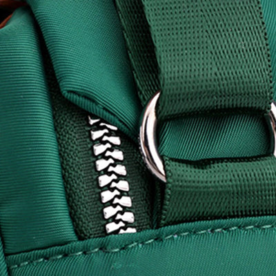 Waterproof Nylon Crossbody Bag For Women With Zipper - Smarsty