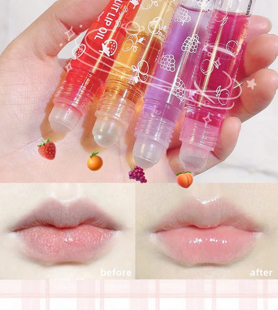 Moisturizing Roll-On Lip Oil for Smooth Soft Lips - Smarsty