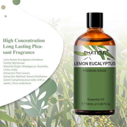PHATOIL 100ml Essential Oil Set for Aromatherapy Diffusers - Smarsty
