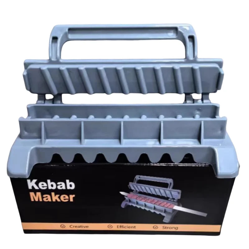 Manual Kebab Maker Tool for Easy BBQ Skewers - Smarsty