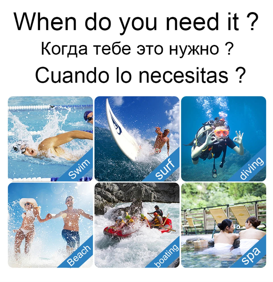 Smarsty IP68 Universal Waterproof Phone Case With Clear Touch -