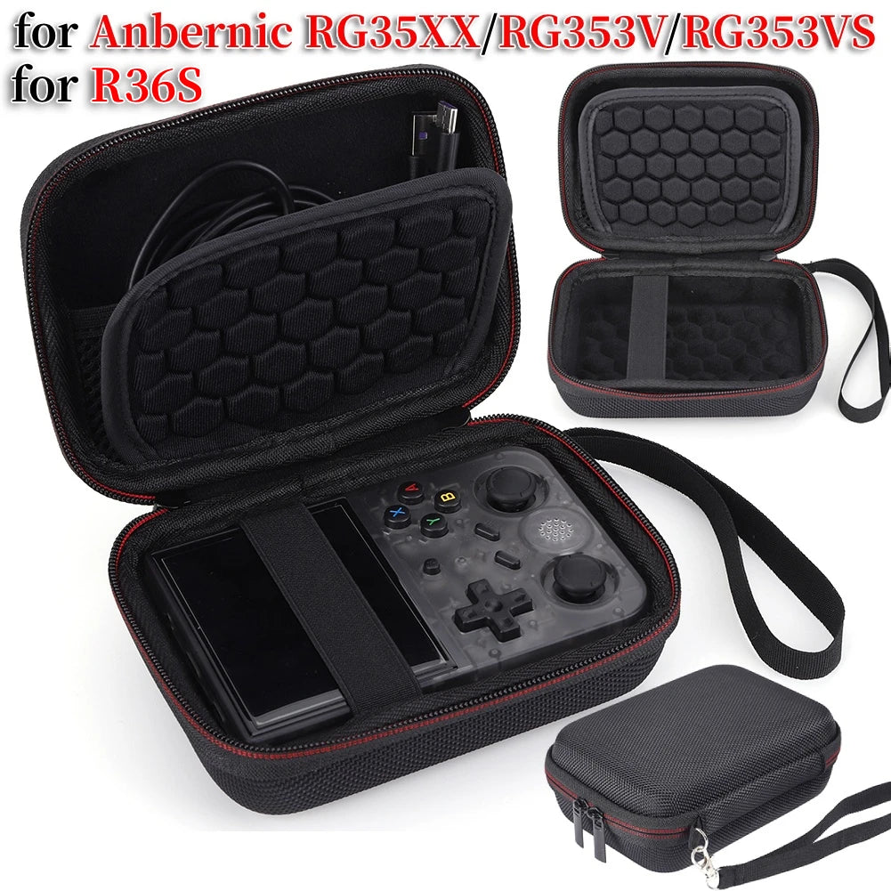 Handheld Game Console Carrying Case with Shockproof Protection - Smarsty