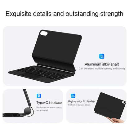Magic Keyboard for iPad 11th Gen Backlit Magnetic Folio