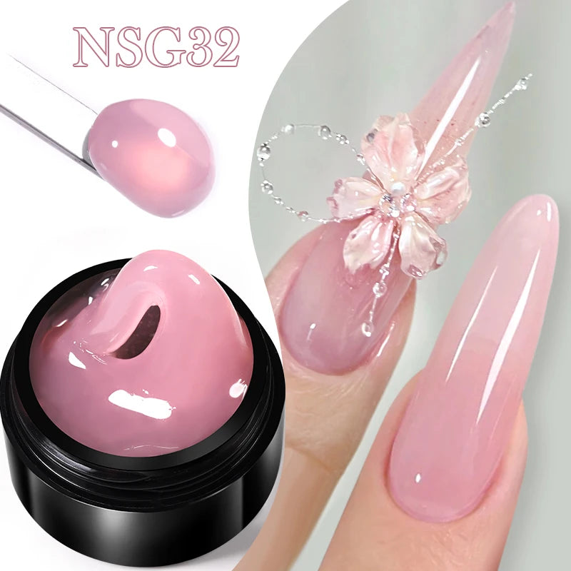Born Pretty Clear Non Stick Nail Extension Gel - Smarsty