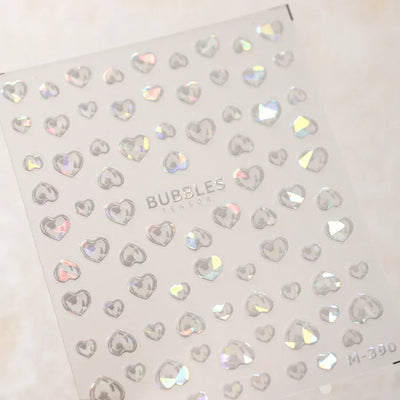 5D Summer Beach Nail Stickers with Shiny Sea Designs - Smarsty