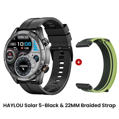 Haylou Solar 5 Smartwatch with Voice Calling and AMOLED Display - Smarsty