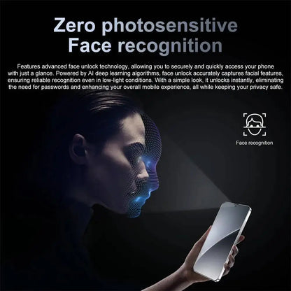 New 2025 HOT 15 Ultra 7.0HD Global Edition Original Smart Dual Card Facial Recognition Function 8000mAh Battery