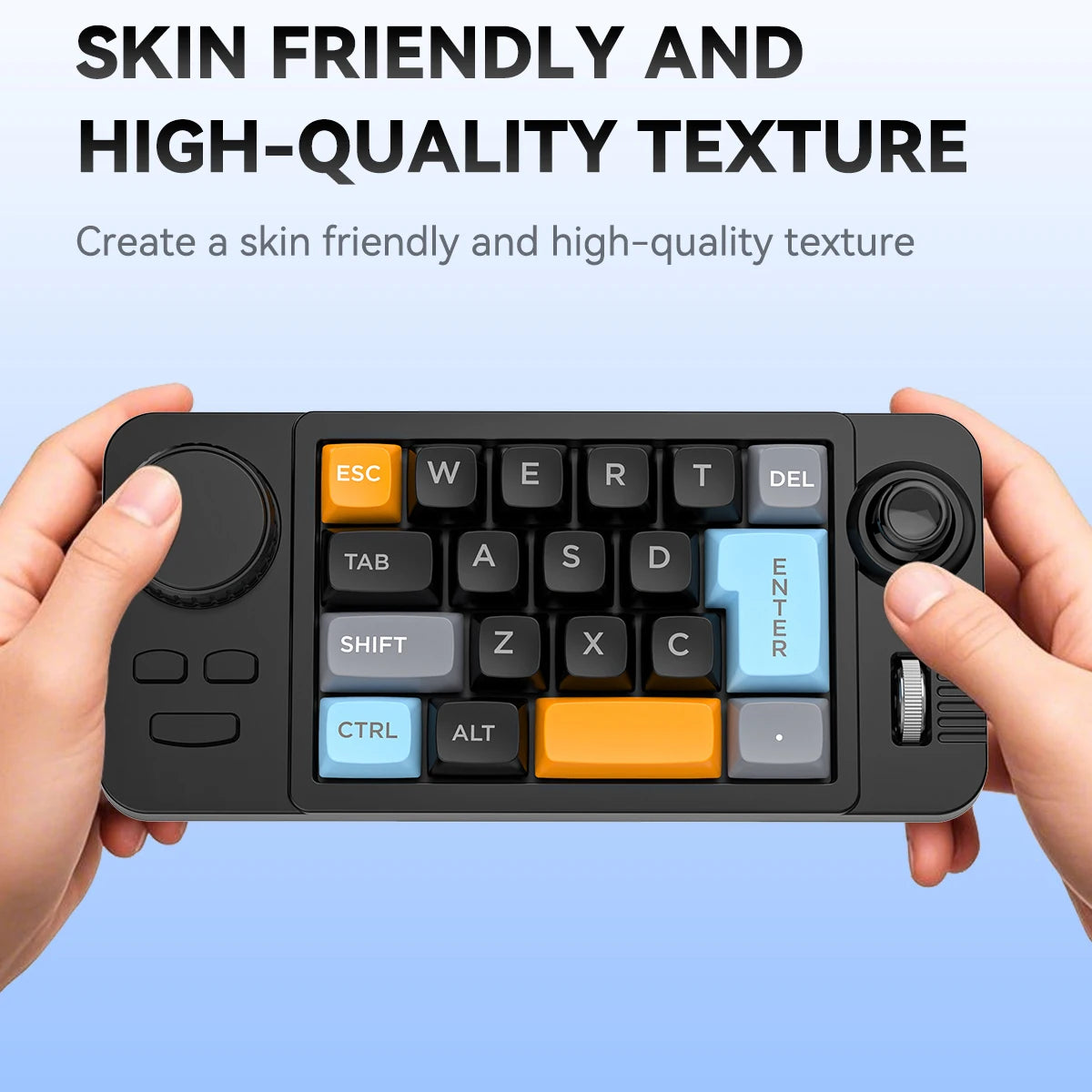 Hot Swap Mechanical Keyboard With Volume Scroll Keypad