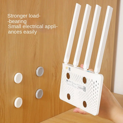 Magnetic Remote Control Holder Wall Mount Adhesive Remote Control Holder Strong Hold Tv Remote Holder for Home Office