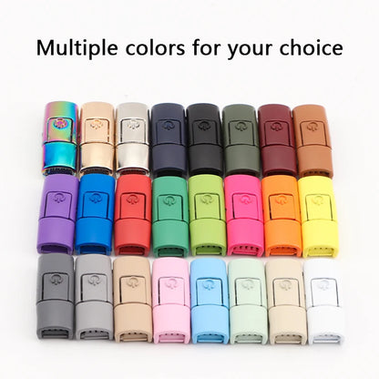 Colorful Press Lock No Tie Shoelace Elastic Shoelaces for Sneakers Sport Tieless Elastic Shoe Laces One Size Fit All Adult Kids - Smarsty