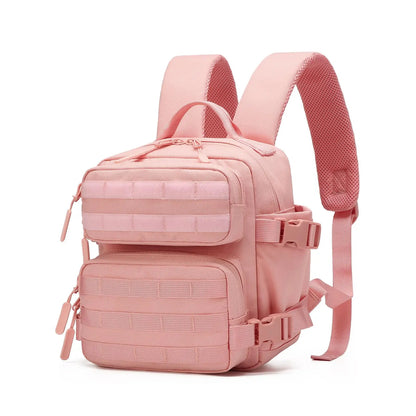 9L Mini Tactical Backpack Small Gym Bag Fitness Portable Backpack With Molle System For Hiking, Camping, Traveling, Daily Use - Smarsty