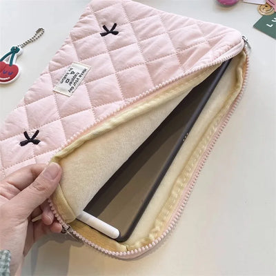 Floral Laptop Sleeve Case For 13 To 15 Inch Notebooks - Smarsty