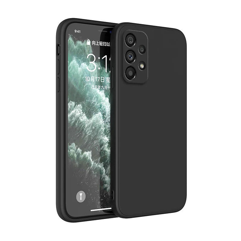 Durable Silicone Phone Case Fingerprint Resistant 5G - Smarsty
