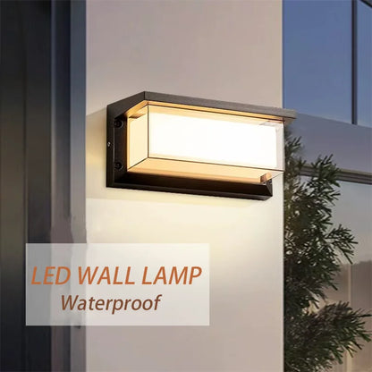 LED Wall Light With Motion Sensor For Outdoor Use - Smarsty