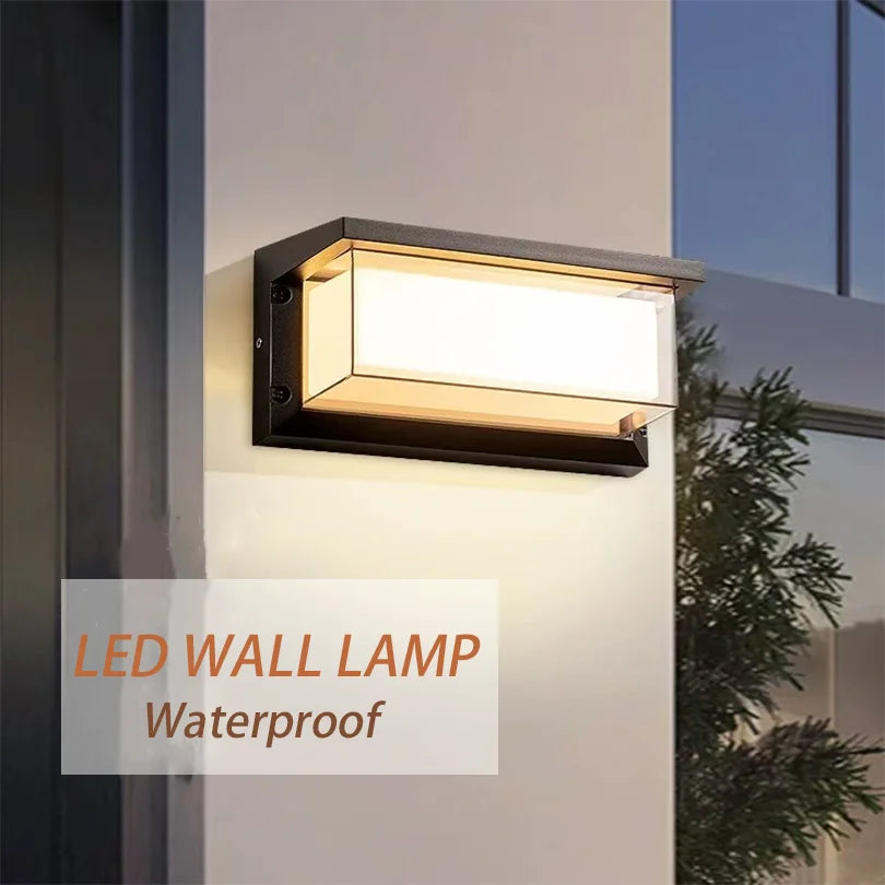 LED Wall Light With Motion Sensor For Outdoor Use - Smarsty