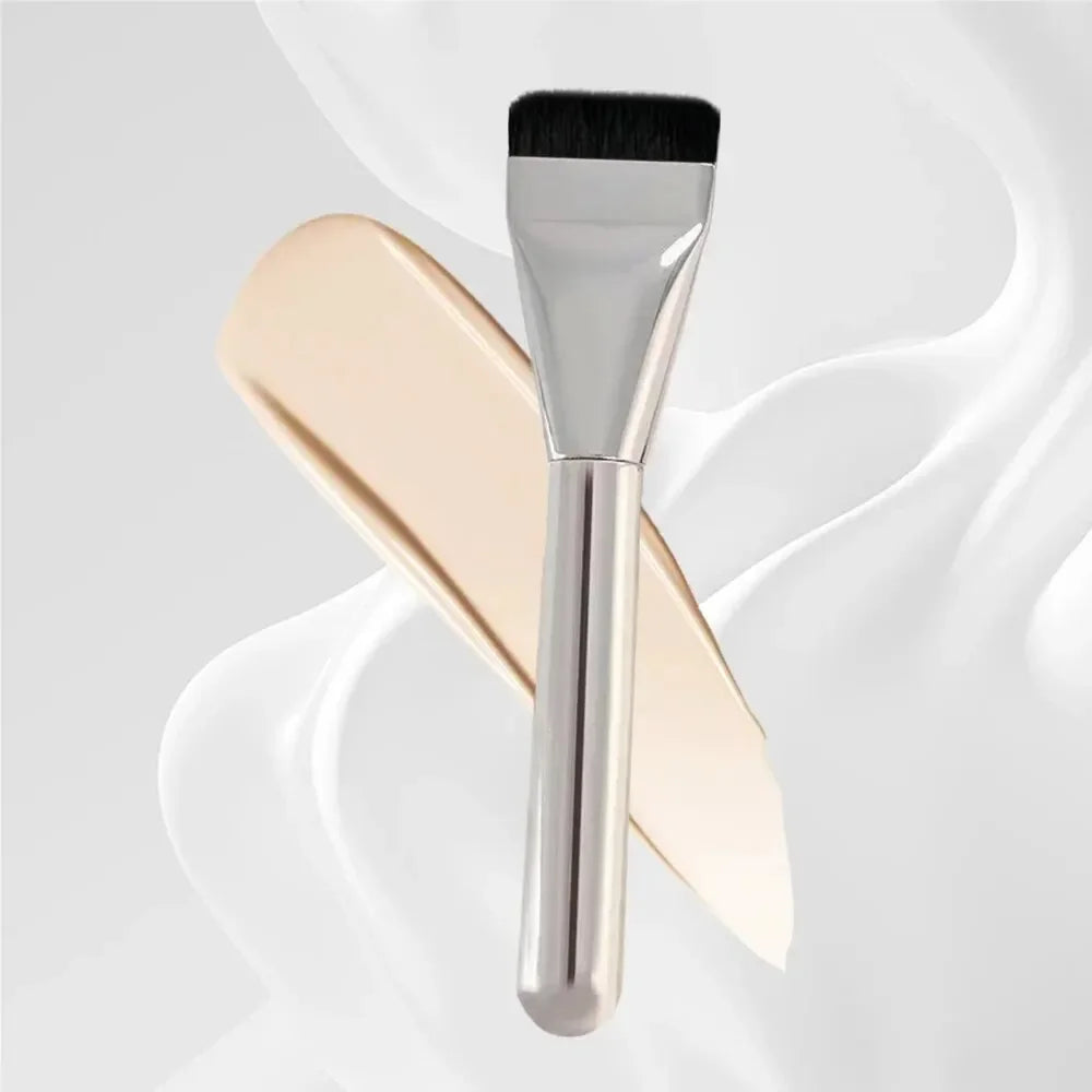 Ultra-thin Flat Foundation Brush for Seamless Makeup Application - Smarsty