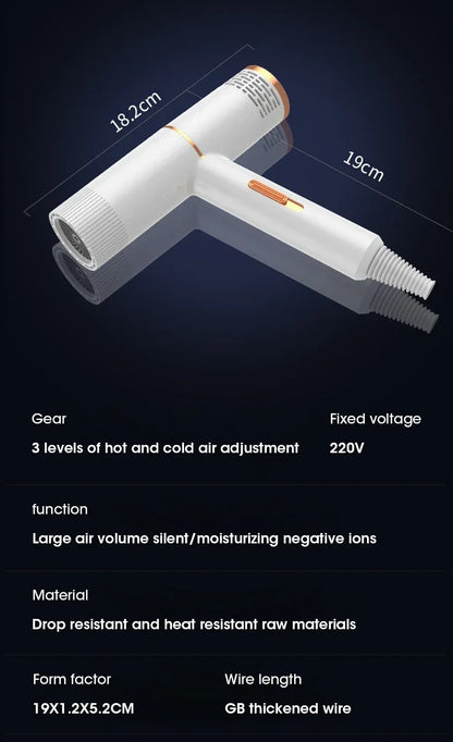 Professional Hair Dryer with Ionic Technology for Fast Drying - Smarsty