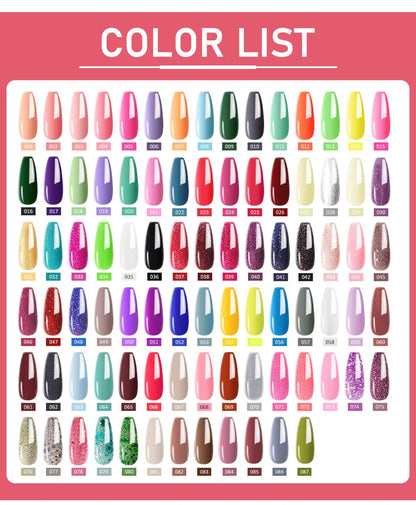 Acrylic Gel Nail Extension Kit with UV LED Lamp - Smarsty