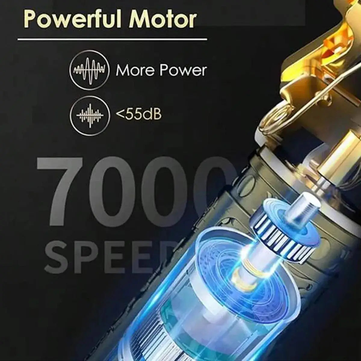 LCD Electric Hair Clipper for Men Oil Shaving Head Pusher Sculpture Shaver Rechargeable Hair Trimmer Hairdressing Set Gifts