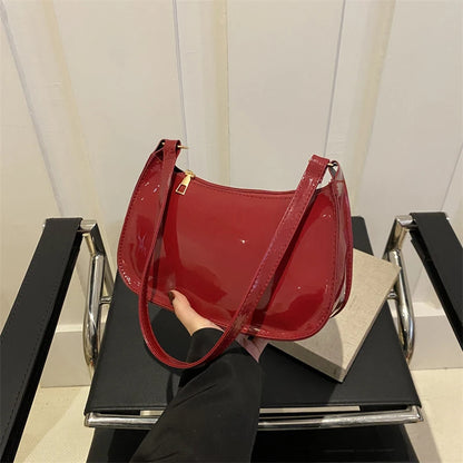 Retro PU Leather Shoulder Bag For Women Everyday Use - Smarsty