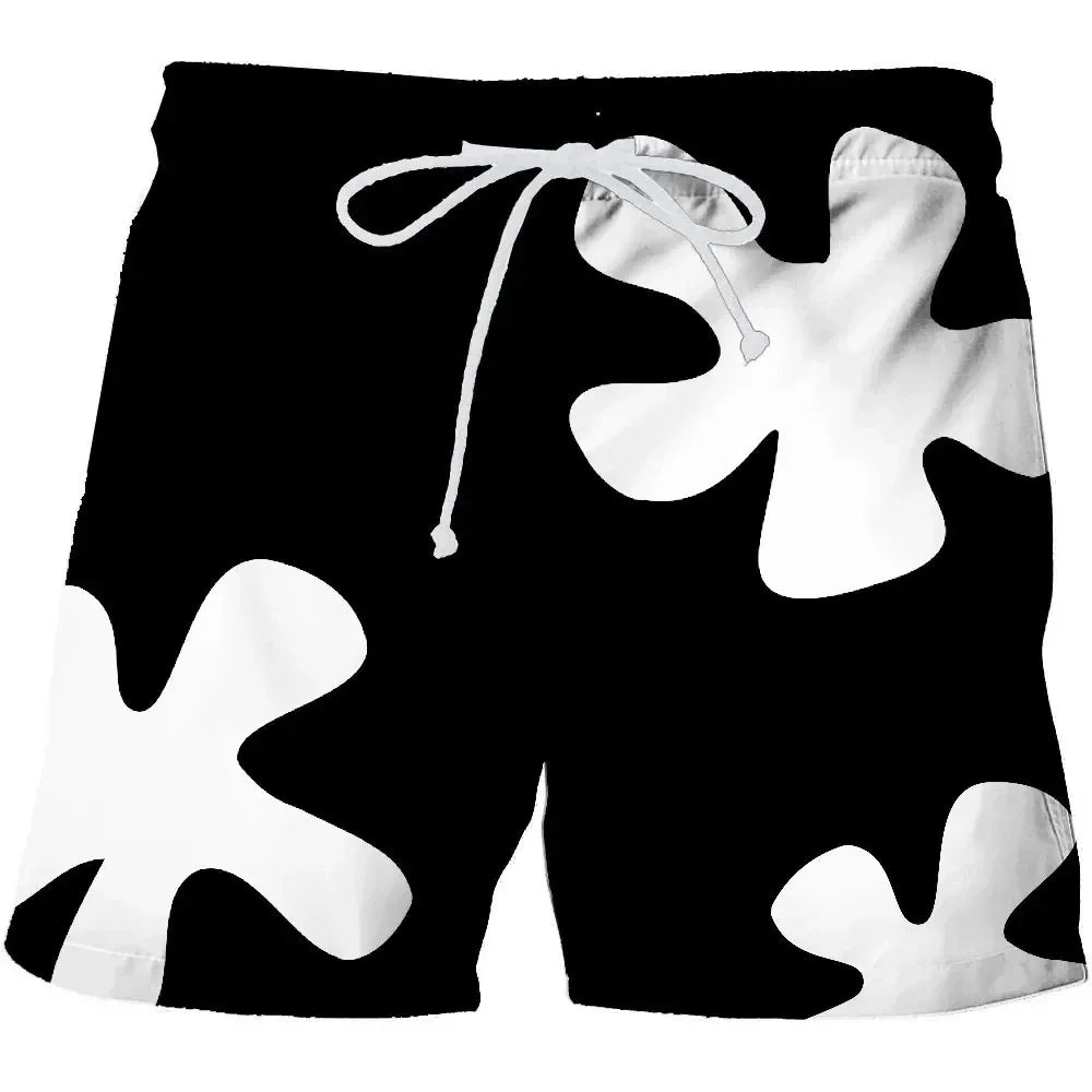 New Summer 3D Anime Patrick Star Board Shorts Trunks Quick Dry Beach Swiming Shorts Women Men Hip Hop Short Pants Beach clothes - Smarsty