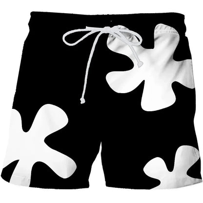 New Summer 3D Anime Patrick Star Board Shorts Trunks Quick Dry Beach Swiming Shorts Women Men Hip Hop Short Pants Beach clothes - Smarsty