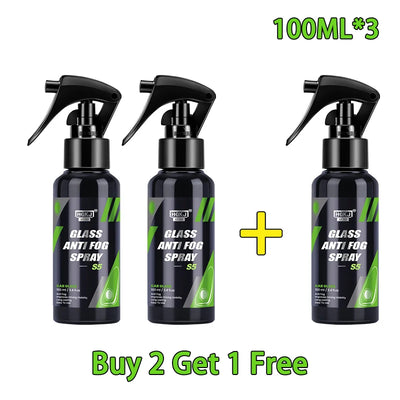 Car Window Anti Fog Spray Liquid Paint Care  Polishe Rainproof Anti-Fog Agent Water Car Care Windshield Glass Auto Accessory - Smarsty