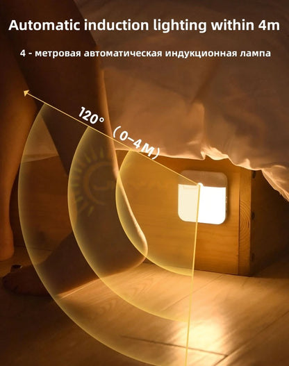 Motion Sensor LED Light with USB Charging for Home - Smarsty