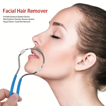 Portable Facial Epilator for Smooth Hair Removal - Smarsty