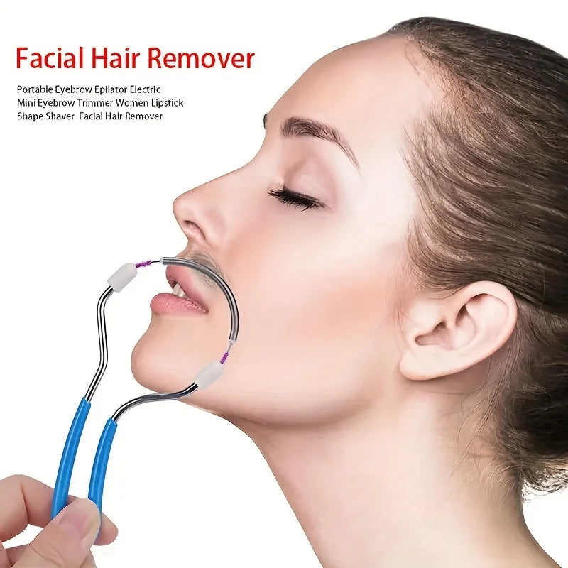 Portable Facial Epilator for Smooth Hair Removal - Smarsty