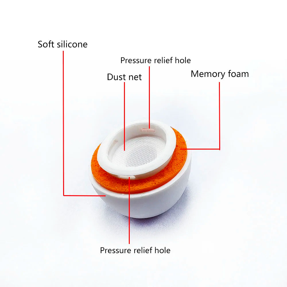 Memory Foam Ear Pads for AirPods Pro Comfort Fit - Smarsty