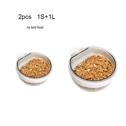 Detachable Plastic Bird Feeding Bowl with Convenient Hanging Design - Smarsty