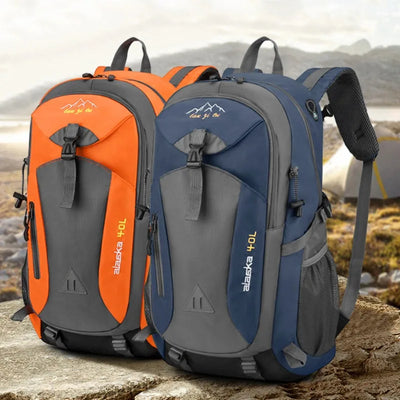 New 40L outdoor hiking bag men's and women's shoulder bag sports bag leisure travel backpack large capacity - Smarsty