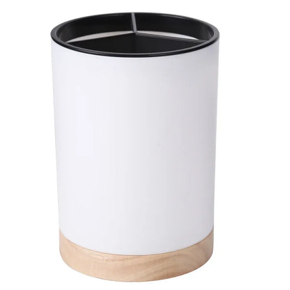 Utensil Holder Cutlery Drainer Kitchen Tableware Storage Bucket Plastic Chopstick Spoon Storage Rack Detachable Kitchen Tools